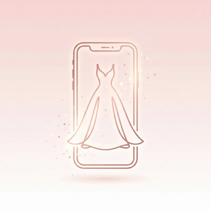GownAI app icon — AI virtual wedding dress try-on
